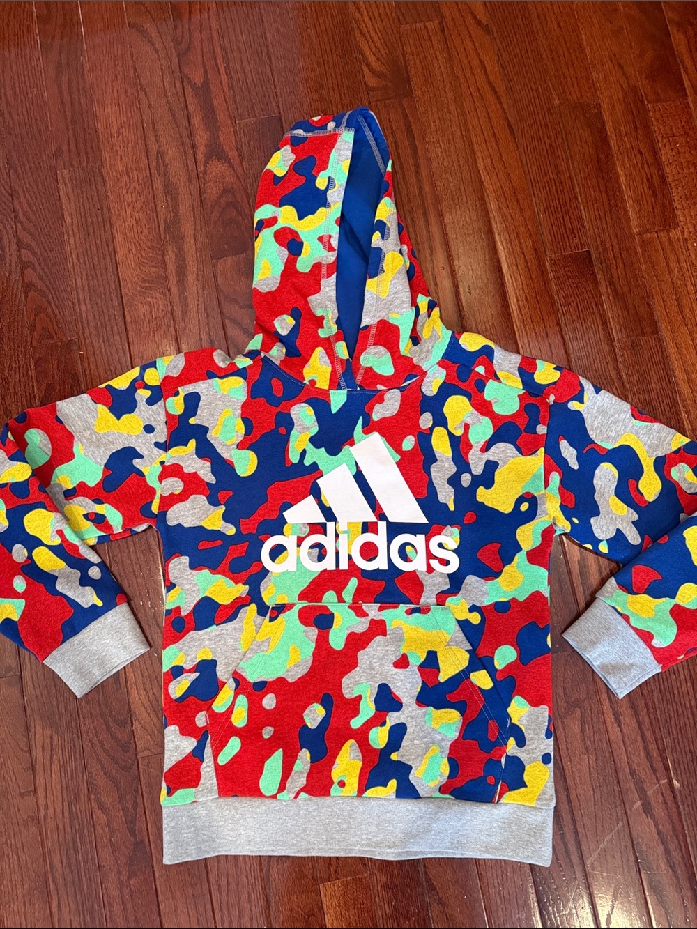 Kids ADIDAS colorful hoodie